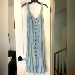Button down denim dress!